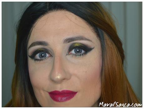 Maquillaje Festivo: Delineado Dramático // Party Makeup: Dramatic Cat Eyes Eyeliner