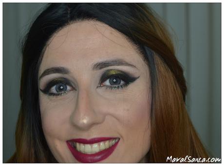 Maquillaje Festivo: Delineado Dramático // Party Makeup: Dramatic Cat Eyes Eyeliner