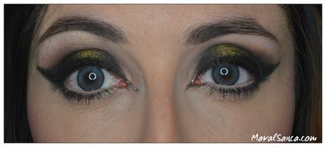 Maquillaje Festivo: Delineado Dramático // Party Makeup: Dramatic Cat Eyes Eyeliner