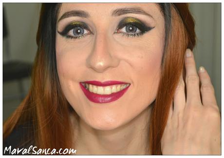 Maquillaje Festivo: Delineado Dramático // Party Makeup: Dramatic Cat Eyes Eyeliner