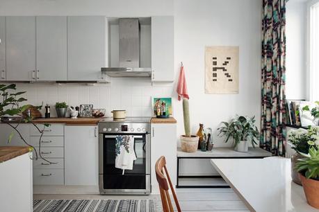 elementos arquitectonicos decoracion ladrillo visto decor contraste viejo nuevo deco decoración contrastes decoración salón nórdico pared ladrillo visto blog decoración nórdica decoración pisos pequeños vintage 