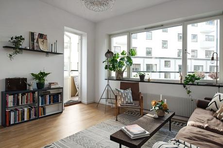 elementos arquitectonicos decoracion ladrillo visto decor contraste viejo nuevo deco decoración contrastes decoración salón nórdico pared ladrillo visto blog decoración nórdica decoración pisos pequeños vintage 