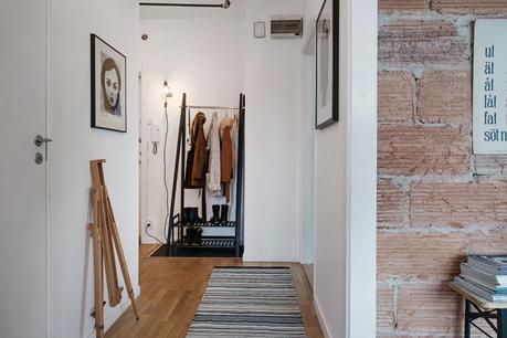 elementos arquitectonicos decoracion ladrillo visto decor contraste viejo nuevo deco decoración contrastes decoración salón nórdico pared ladrillo visto blog decoración nórdica decoración pisos pequeños vintage 