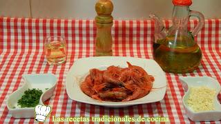 Receta fácil de gambas a la sidra
