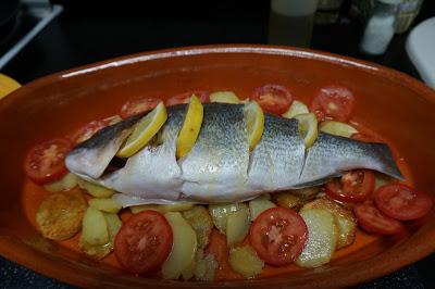 Dorada al horno
