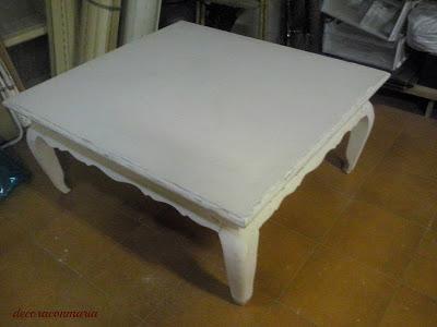 ♥ ♥ ♥ DE MESA DE COMEDOR A MESA DE CENTRO