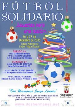 Este fin de semana, fútbol solidario en el Miguel Román