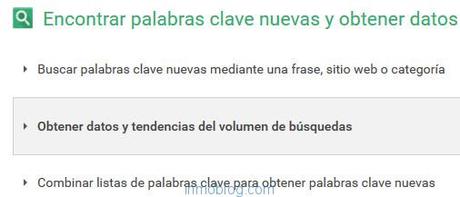 planificar palabras clave