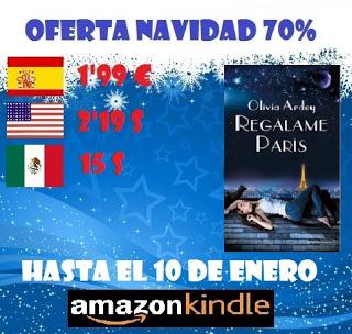 REGÁLAME PARÍS oferta Navidad Amazon Kindle 70%
