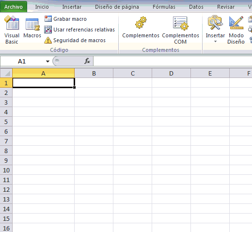 Crear una Macro en Excel