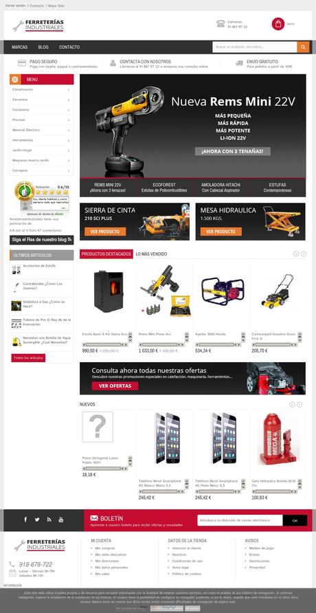 Posicionamiento web de tienda Online