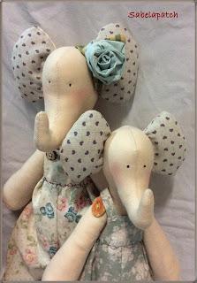 Elefantes Tilda para Daniela