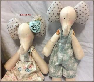 Elefantes Tilda para Daniela