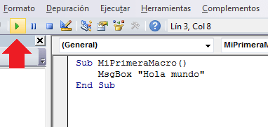 Tu Primera Macro con VBA Tu Primera Macro con VBA