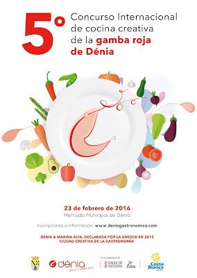 Bases del Concurso de Cocina Creativa con la #GambaRojaDenia.