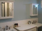 Antes después baño sofisticado chic