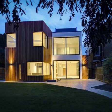 Residential : Casas modernas de MZO TARR Architects