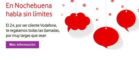 Durante todo el 24 de diciembre las llamadas son ilimitadas para los clientes de Vodafone
