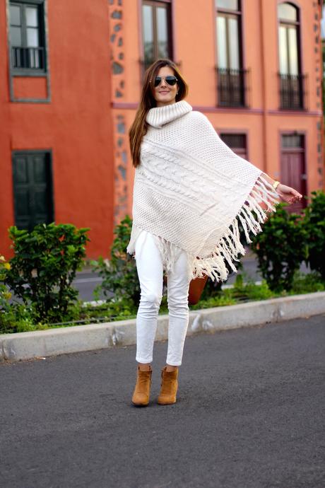 Nude Poncho