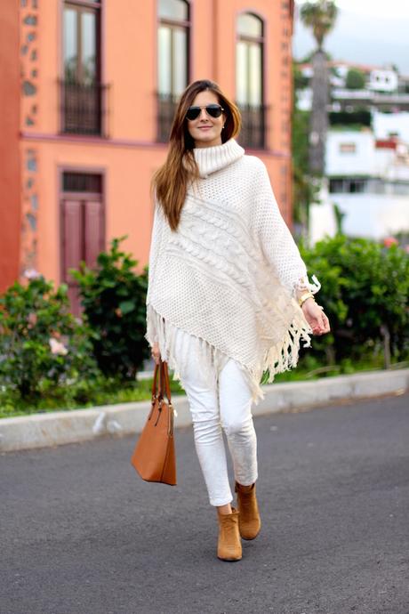 Nude Poncho