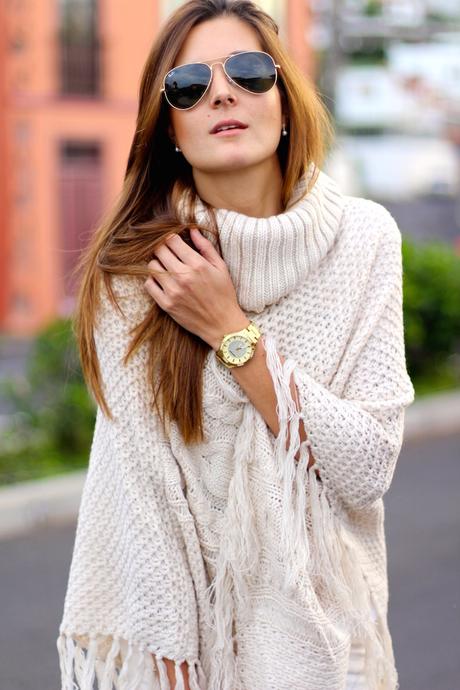 Nude Poncho