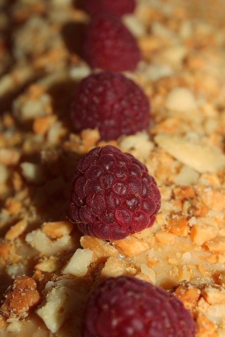 ROLL DE RICOTTA CON FRAMBUESAS