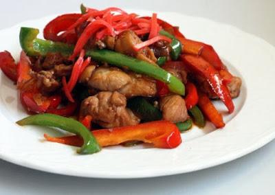 Pechuga de pollo a la pimienta verde