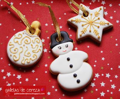 Galletas de Navidad glaseadas