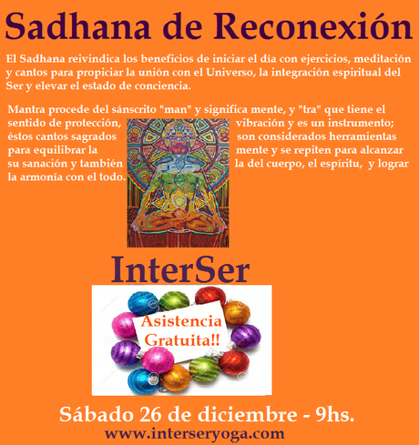 InterSer Te Invita Sadhana de Reconexión
