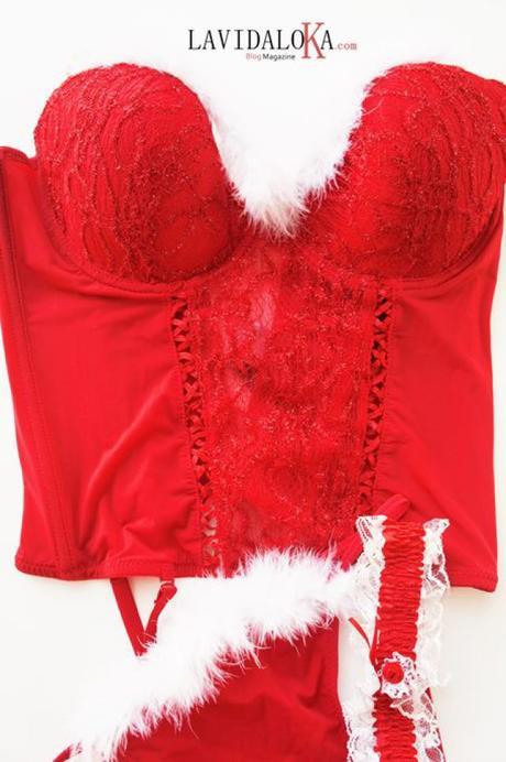 Intimo sexy para Navidad, solprende a tu chico!!!