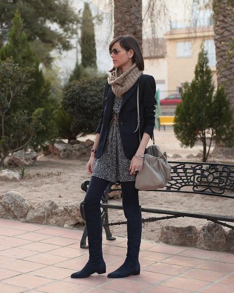 Post inspiración : vestidos soft en looks de invierno...