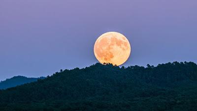 Luna llena, en Navidad.