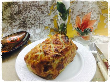 Lomo Wellington relleno de foie