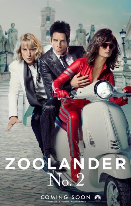 Nuevo afiche de #Zoolander2. Estreno en cines, 12 de Febrero de 2016