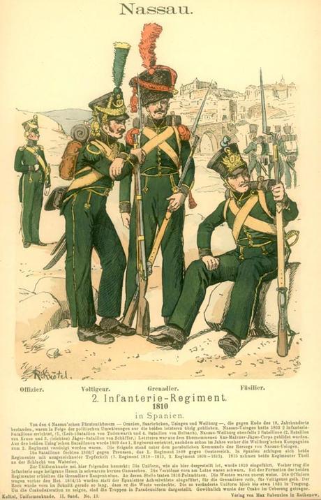Las tropas del ducado de Nassau durante las guerras napoleónicas