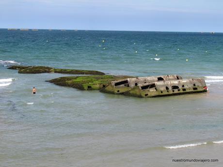 Arromanches; las playas del desembarco