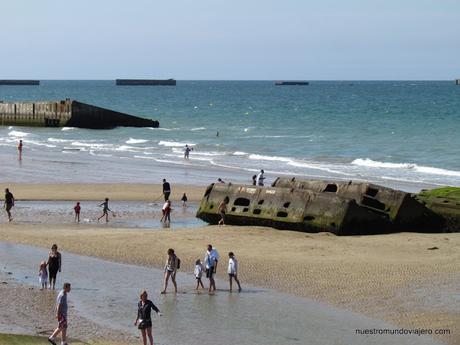 Arromanches; las playas del desembarco