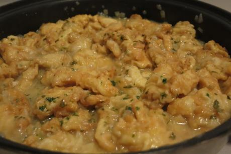 Kokotxas de bacalao en salsa verde