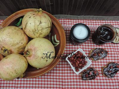 Mermelada de granada.