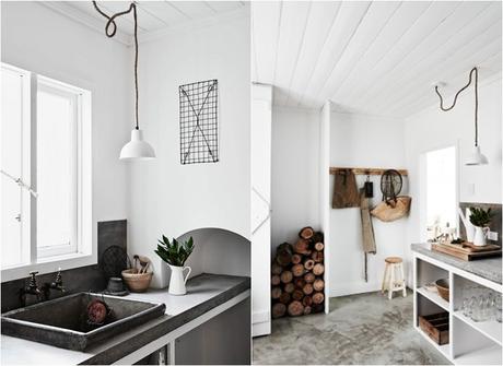 Casa rústica... Y chocolate caliente