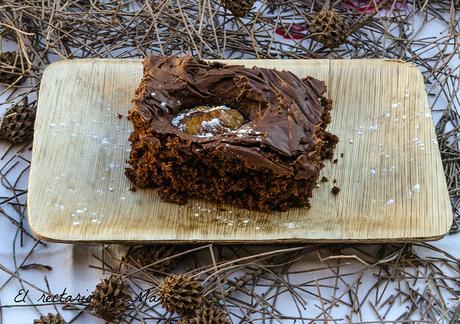 Brownie de castañas