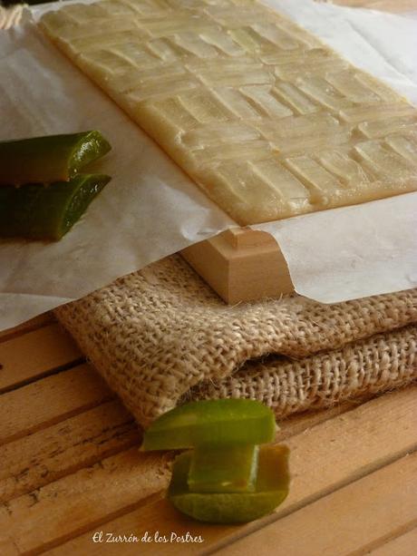 Turrón de Aloe Vera