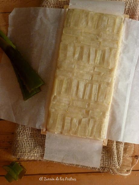 Turrón de Aloe Vera