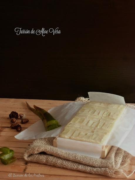 Turrón de Aloe Vera