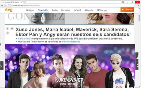 RTVE a Eurovisión