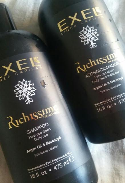 Richissime de Exel, cabellos