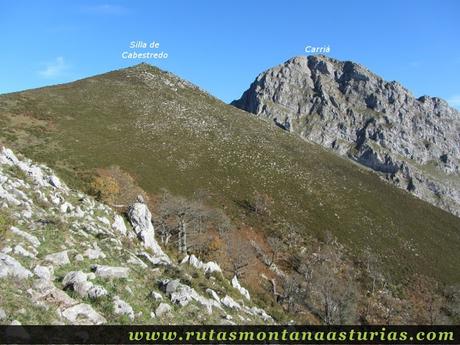 Silla de Cabestredo y Carriá