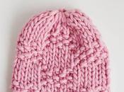 Patrón bubble beanie para bettaknit