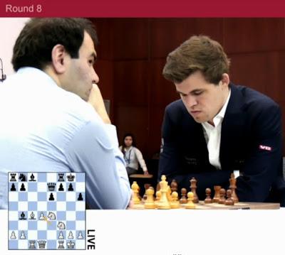 Magnus Carlsen en el “Qatar Masters Open 2015” (VIII)
