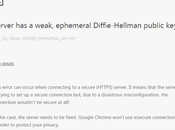 Firefox error: Server weak ephemeral Diffie-Hellman public